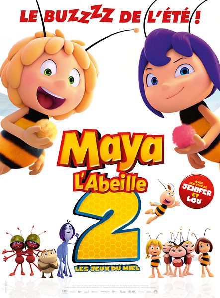 Affiche du film Maya l'abeille 2: Les jeux du miel