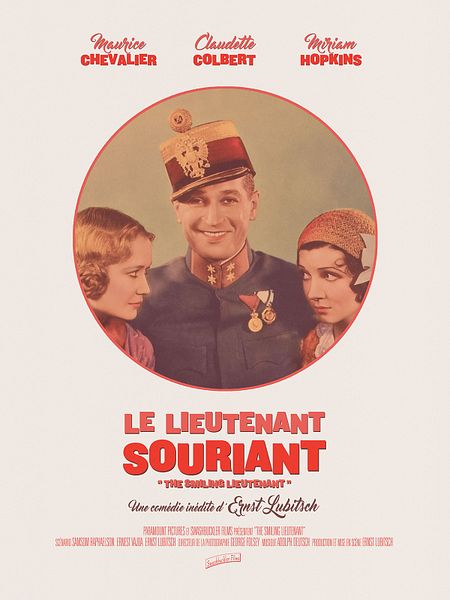 Affiche du film Le Lieutenant souriant