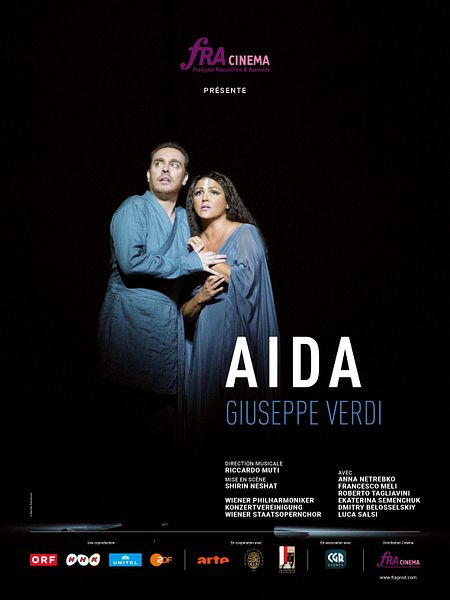 Affiche du film Aida (Festival de Salzbourg - FRA Cinéma)