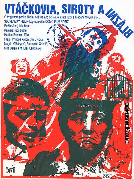 Affiche du film Les oiseaux, les orphelins et les fous