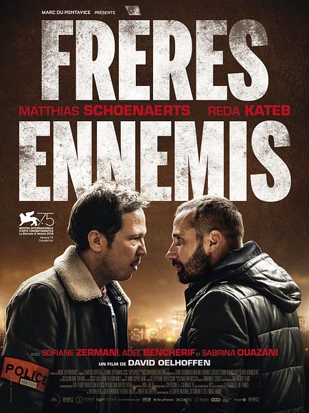 Affiche du film Frères ennemis