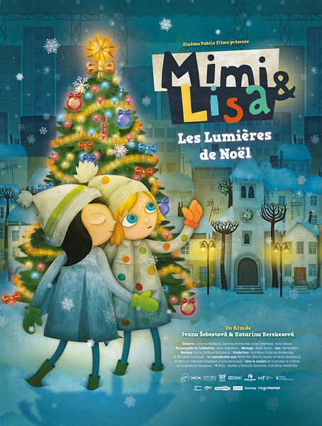 Affiche du film Mimi & Lisa, les lumières de Noël