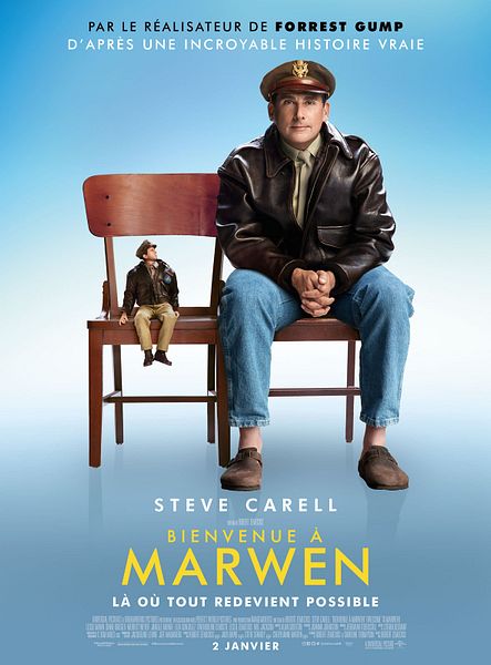 Affiche du film Bienvenue à Marwen