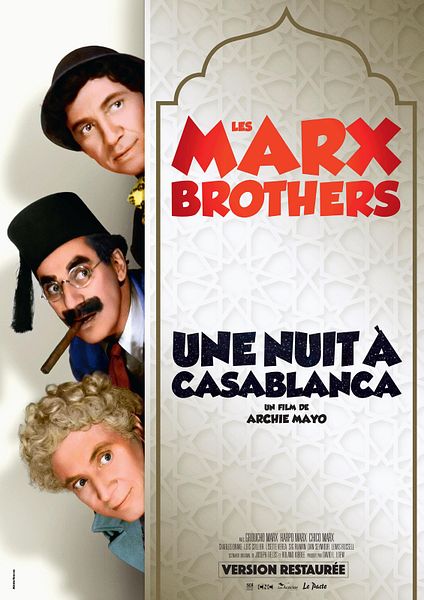 Affiche du film Une nuit à Casablanca