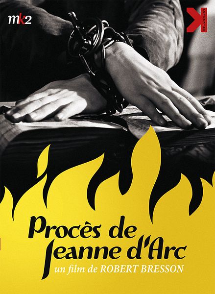 Affiche du film Procès de Jeanne d'Arc