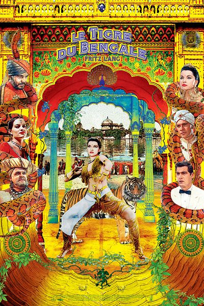 Affiche du film Le Tigre du Bengale