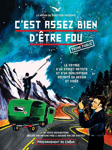 Affiche du film C'est assez bien d'être fou