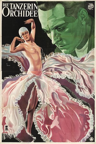 Affiche du film La danseuse Orchidée