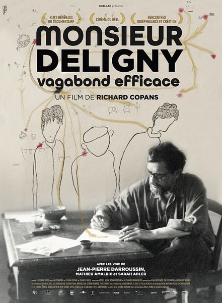 Affiche du film Monsieur Deligny, vagabond efficace
