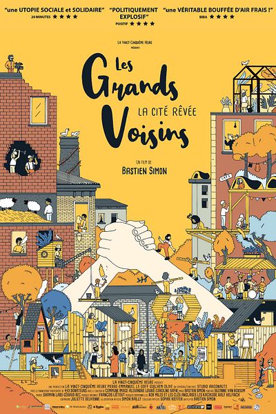 Affiche du film Les Grands Voisins, la cité rêvée