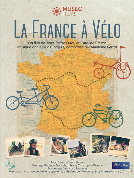 Affiche du film La France à vélo