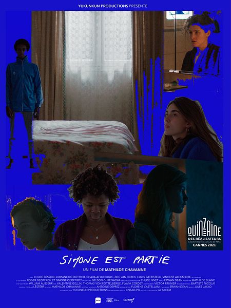 Affiche du film Simone est partie