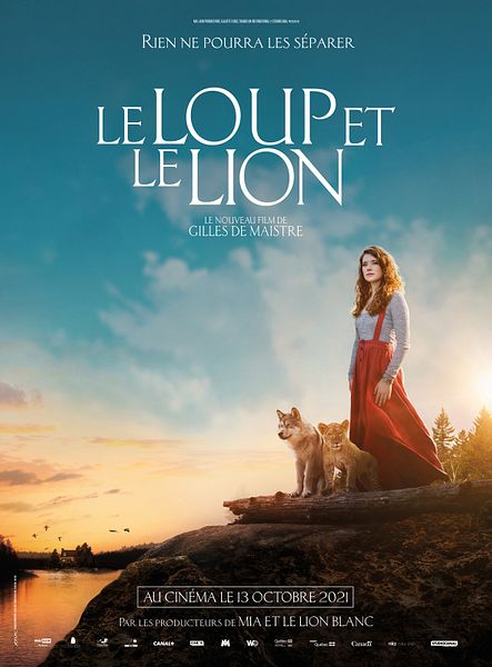 Affiche du film Le Loup et le Lion