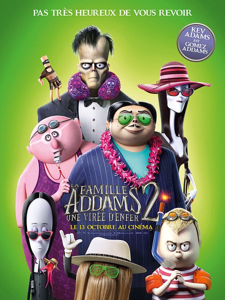 Affiche du film La Famille Addams 2 : une virée d'enfer