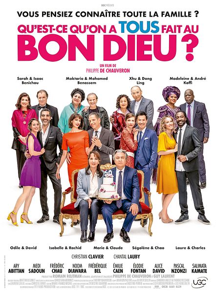 Affiche du film Qu'est ce qu'on a tous fait au Bon Dieu ?