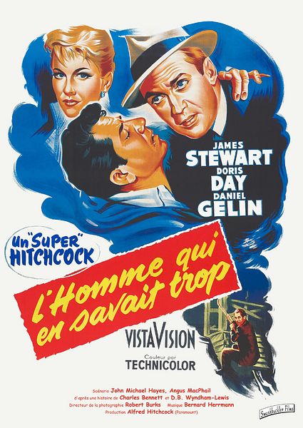 Affiche du film L'Homme qui en savait trop