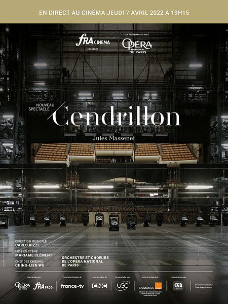 Affiche du film Cendrillon (Opéra de Paris-FRA Cinéma - Opéra)
