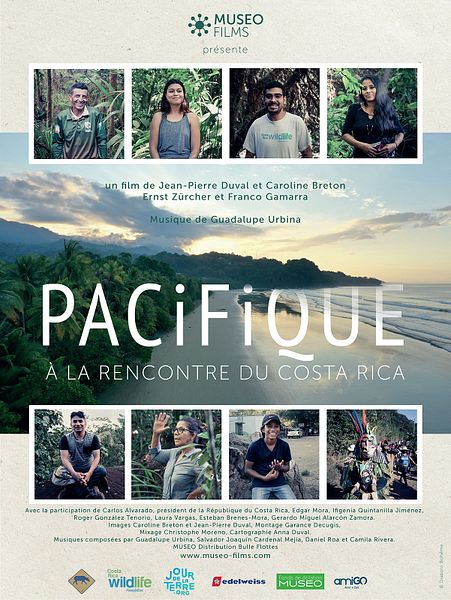 Affiche du film Pacifique, à la rencontre du Costa Rica