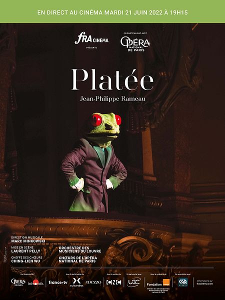 Affiche du film Platée (Opéra de Paris-FRA Cinéma)