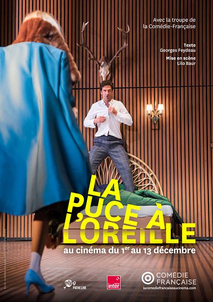 Affiche du film La Puce à l'oreille (Comédie-Française)