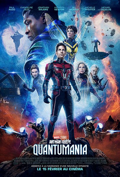 Affiche du film Ant-Man et la Guêpe - Quantumania