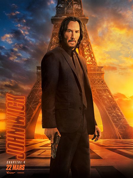 Affiche du film John Wick - Chapitre 4