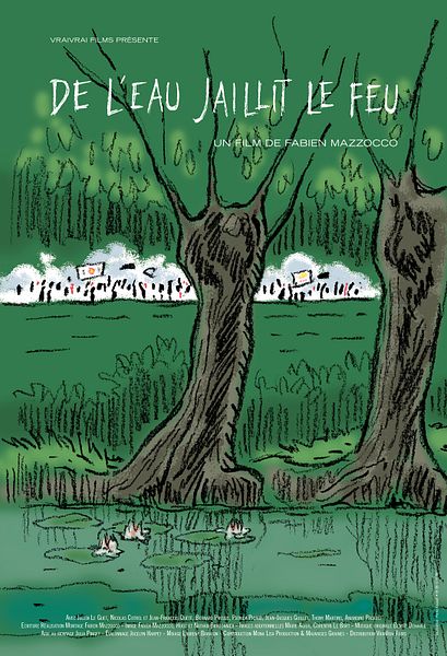 Affiche du film De l'eau jaillit le feu