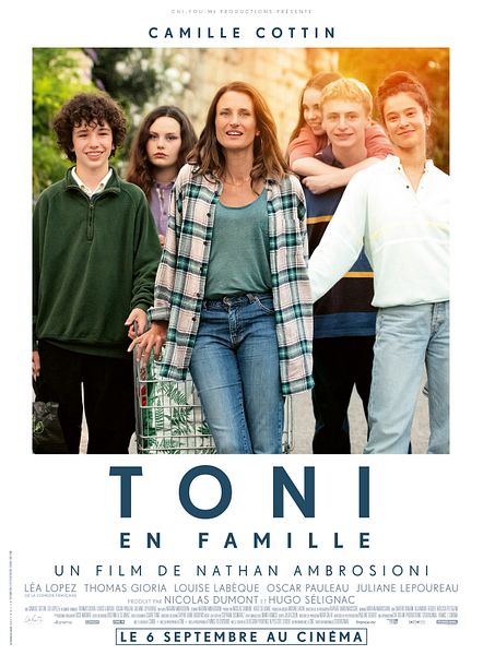 Affiche du film Toni, en famille