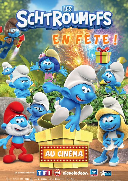 Affiche du film Les Schtroumpfs en fête