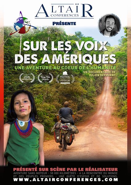 Affiche du film La Voix des Amériques, une aventure au cœur de l’humanité