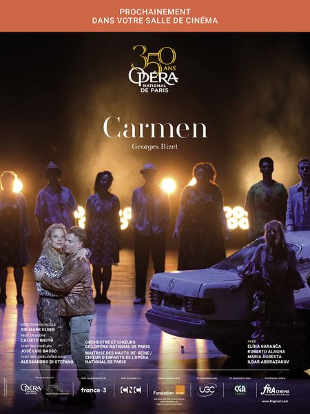 Affiche du film Carmen (Opéra de Paris-FRA Cinéma)