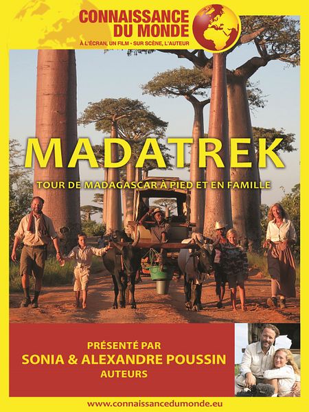 Affiche du film Connaissance du Monde : Madatrek -Tour de Madagascar à pied et en famille