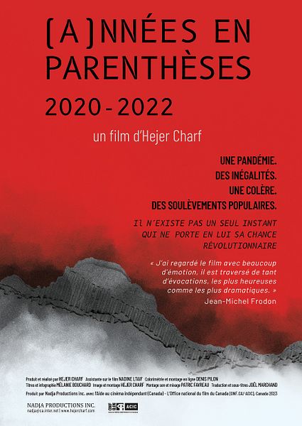 Affiche du film Années en parenthèses 2020-2022