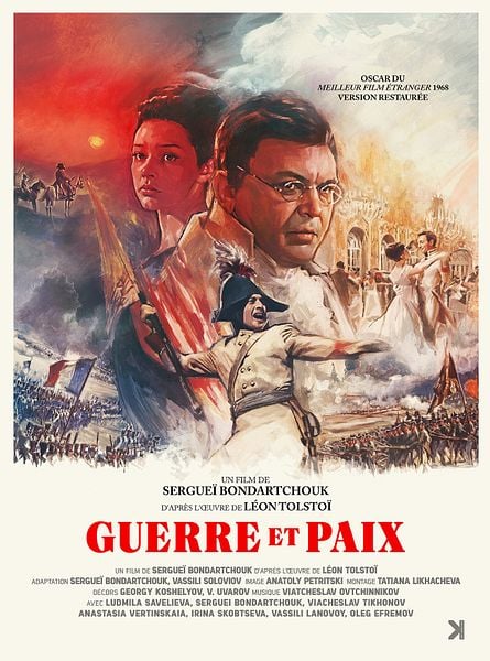Affiche du film Guerre et paix - Episodes 3 et 4 : 1812 et Pierre Bezoukhov