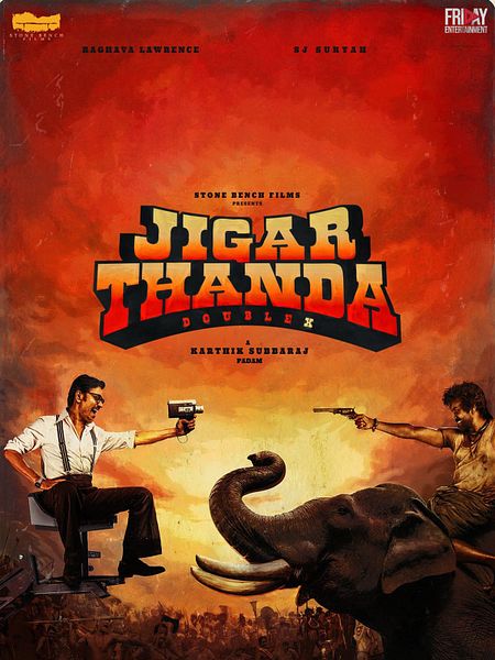 Affiche du film Jigarthanda Double X