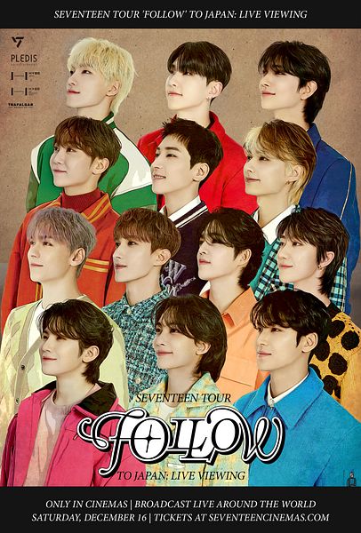 Affiche du film Seventeen tour 'Follow' to Japan : Live viewing