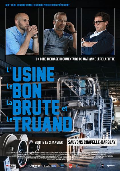 Affiche du film L'Usine, le bon, la brute et le truand