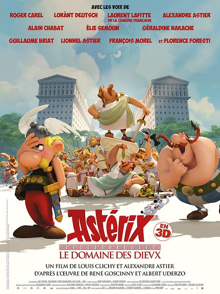 Affiche du film Astérix - Le Domaine des Dieux