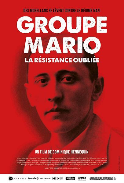 Affiche du film Groupe Mario, la résistance oubliée