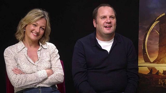 A l'occasion de "Kaamelott – Deuxième Volet [partie 1]", Anne Girouard et Jean-Christophe Hembert rejouent les répliques de leurs personnages.