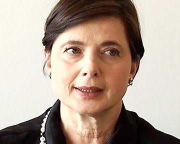 La scène de Charlot sur le fil du "Cirque" par Isabella Rossellini...