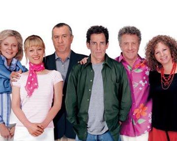 Aujourd'hui, pleins feux sur la trilogie "Mon beau; père et moi", où les gaffes se mêlent aux réunions de famille.Des bougies qui se rallument; Un bébé qui disparaît deux fois; Une doublure de De Niro; Des sièges qui changent de couleur; ...;