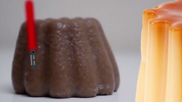 Des films cultes rejoués avec des flans c'est le délire de Flanified Movies. Avec l'autorisation de Flanified Movies