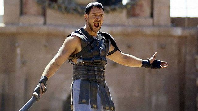 "Est-ce que t'aimes les films de gladiateurs ? Heuuu... Non mais pas ceux-là..."