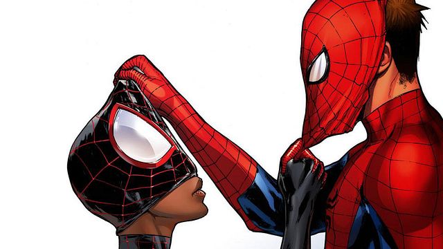Miles Morales pourrait remplacer Peter Parker dans le costume de Spider-Man, Ally McBeal dans Supergirl, la première affiche française d'Avengers 2, un court-métrage Power Rangers...