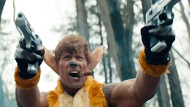 Dwayne Johnson est Bambi, Vin Diesel est Panpan, Tyrese Gibson est Fleur et Michelle Rodriguez est Féline...
