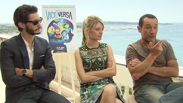 AlloCiné a rencontré le casting vocal de "Vice Versa" sur la Croisette, où le film est présenté Hors-Compétition. Que pensent Charlotte Le Bon, Marilou Berry, Mélanie Laurent, Pierre Niney et Gilles Lellouche des productions Pixar ? Les réponses en images...