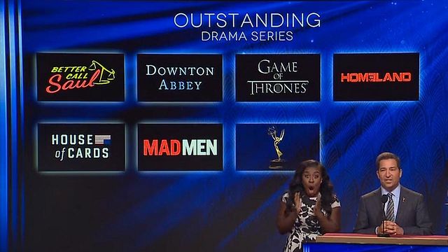 A l'annonce de la nomination d'Orange Is The New Black, Uzo Aduba tressaille et saute de joie !