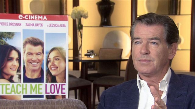 A l'occasion de la sortie de "Teach me love" en eCinéma, Pierce Brosnan se confie sur sa façon d'appréhender le métier d'acteur et de producteur. "Procurer de la joie, c’est tout ce qui compte".