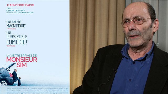 Jean-Pierre Bacri sera à l'affiche le 16 décembre de La Vie très privée de Monsieur Sim, le nouveau film de Michel Leclerc (Le Nom des gens), adapté du roman de Jonathan Coe. Jean-Pierre Bacri évoque ce personnage singulier, à l'ultra moderne solitude...